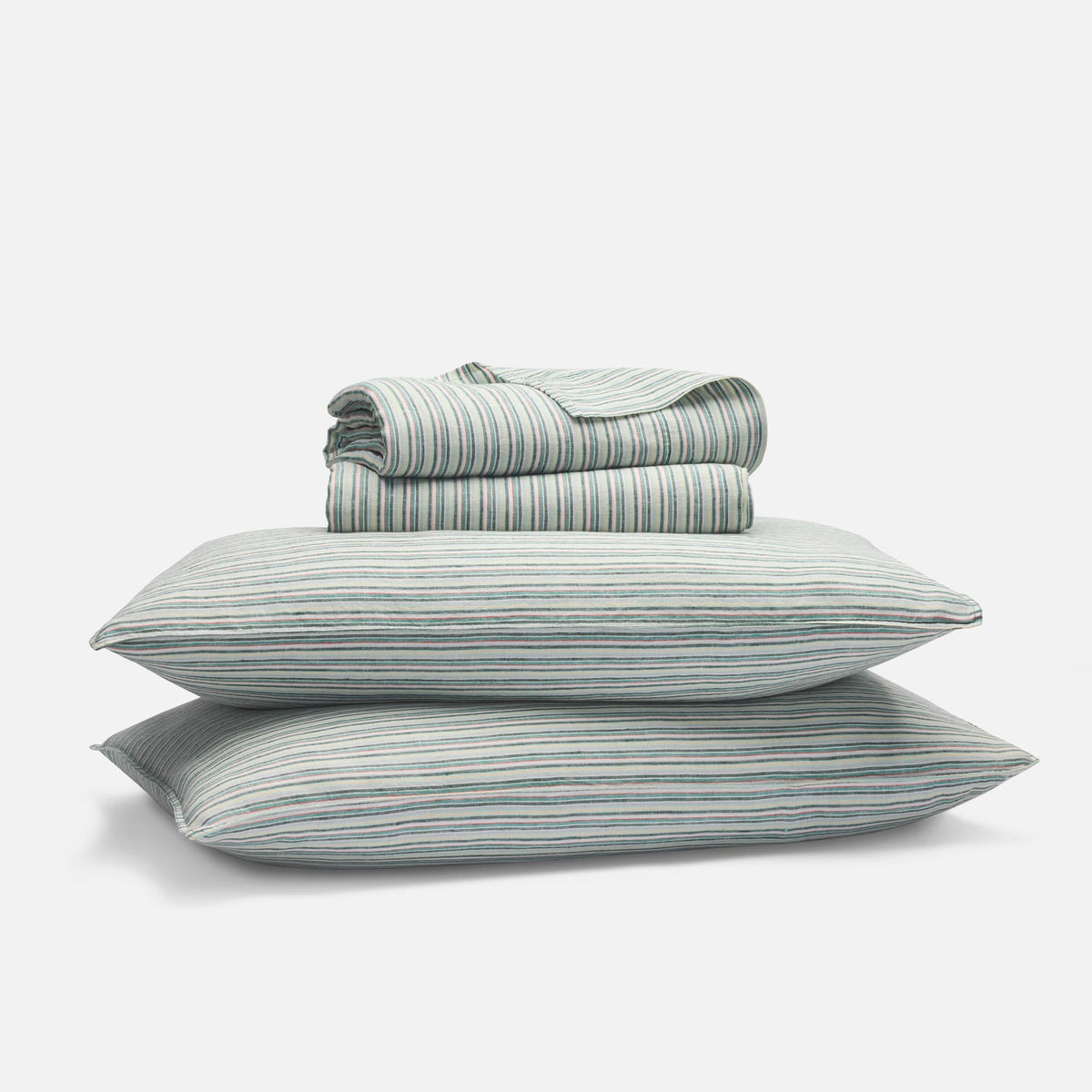 Washed European Linen Core Sheet Set
