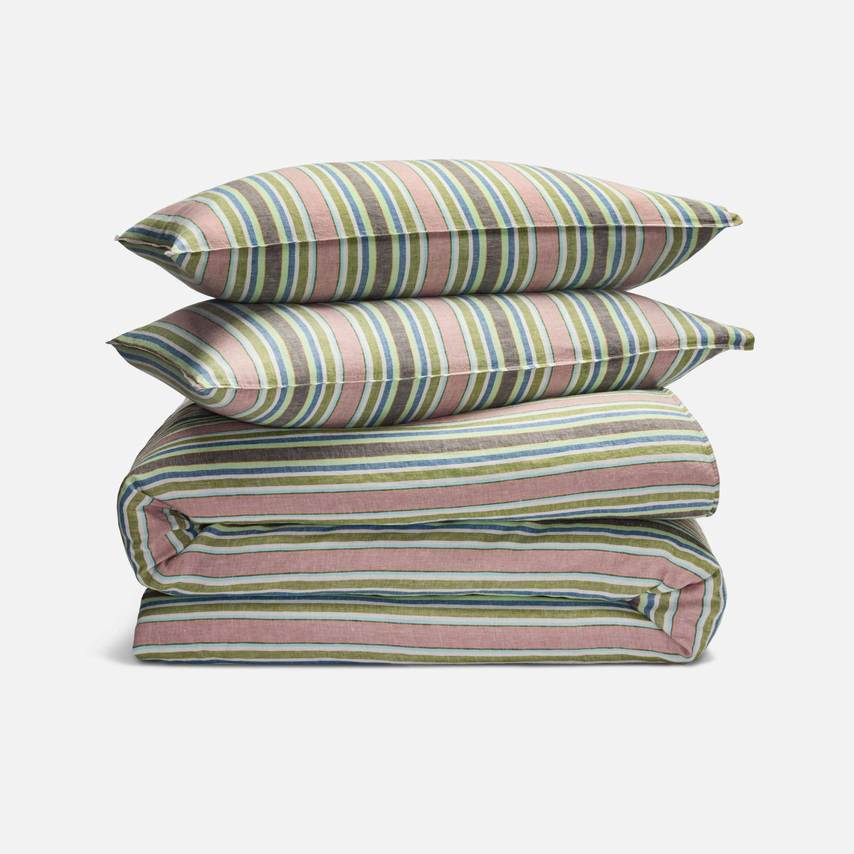 Washed European Linen Duvet Set