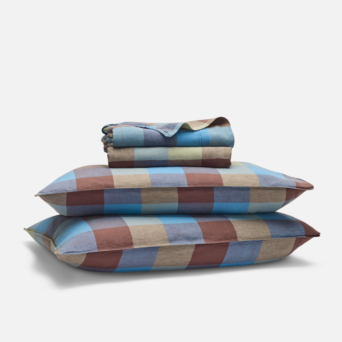 Washed European Linen Core Sheet Set