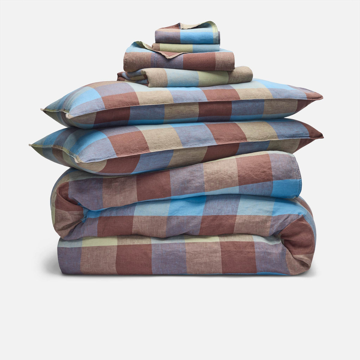 Washed European Linen Hardcore Sheet Bundle