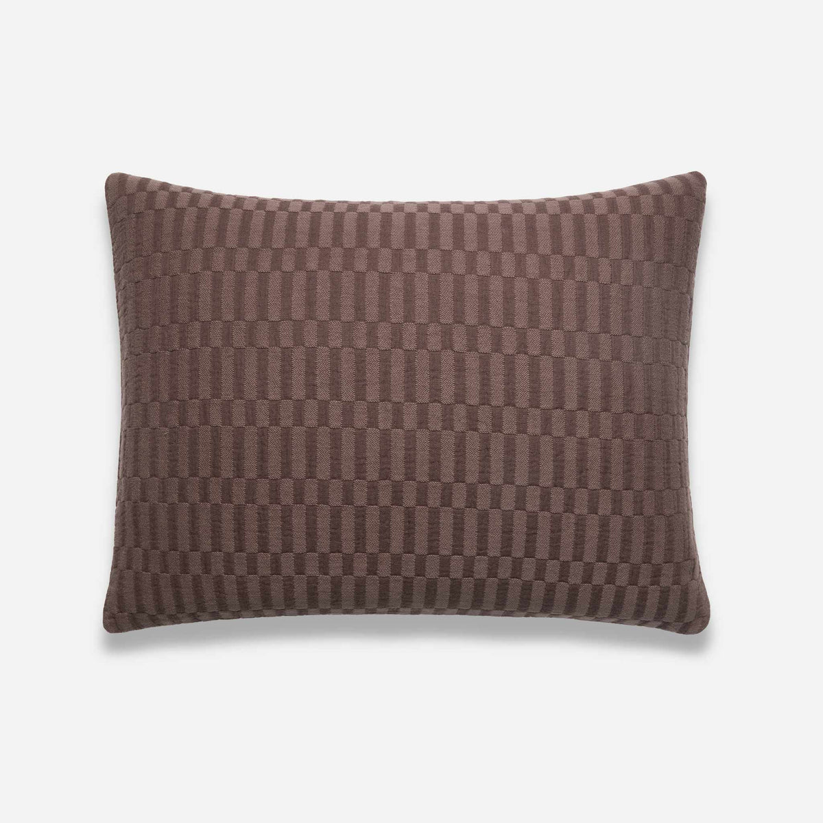 Woven Checkerboard Sham Set