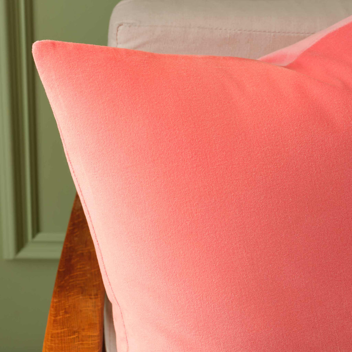 Cotton Velvet Pillow Cover