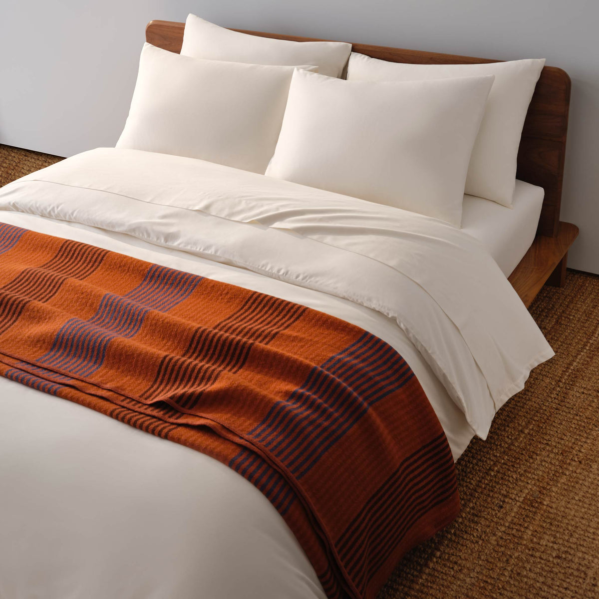 Heritage Wool Bed Blanket